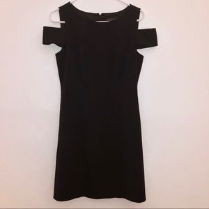 Adrianna Papell | Cold Shoulder Little Black Dress